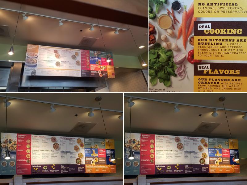 Noodles and Company Menu