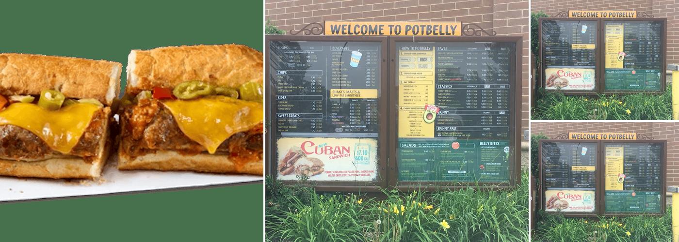 Potbelly Sandwich Shop Menu