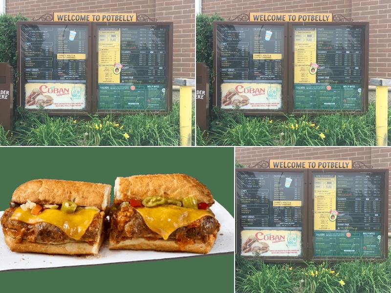 Potbelly Sandwich Shop Menu