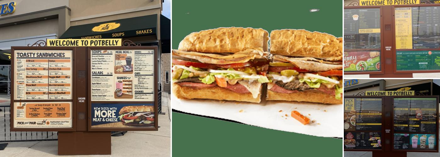 Potbelly Sandwich Shop Menu