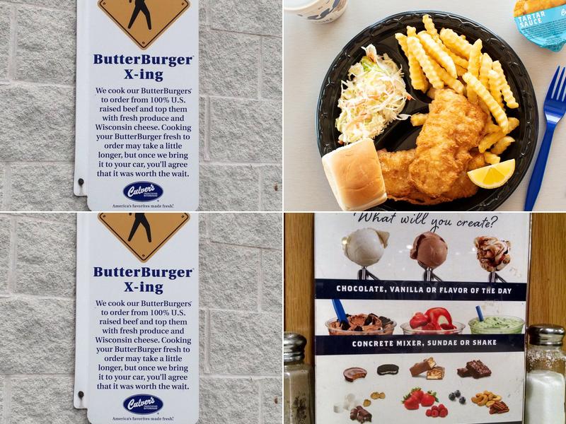 Culver’s Menu