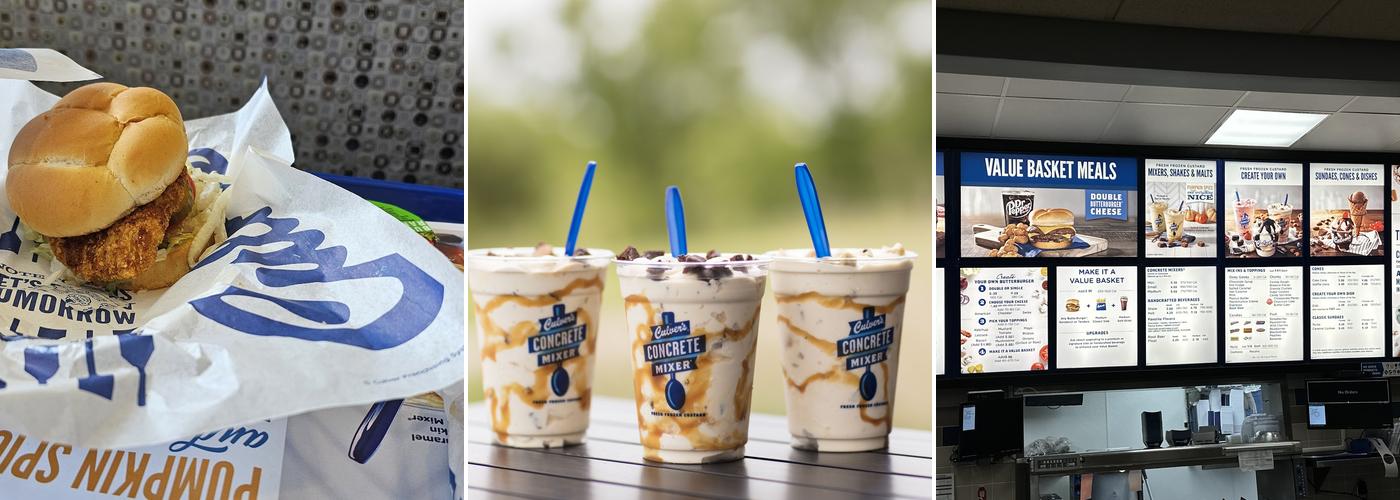Culver’s Menu