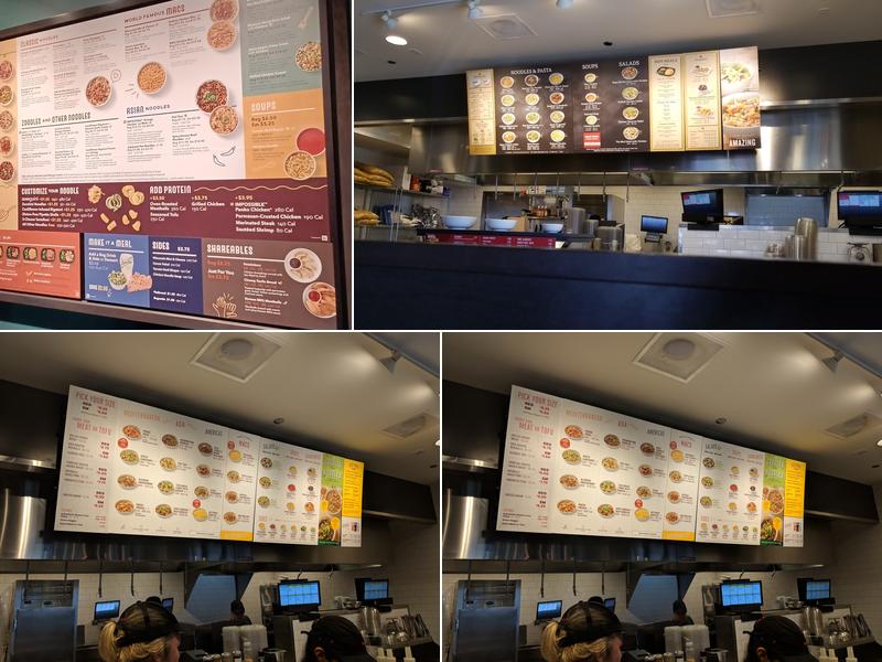 Noodles and Company Menu