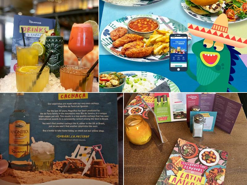 Las Iguanas - Coventry Menu