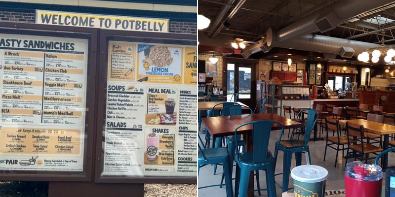 Potbelly Menu