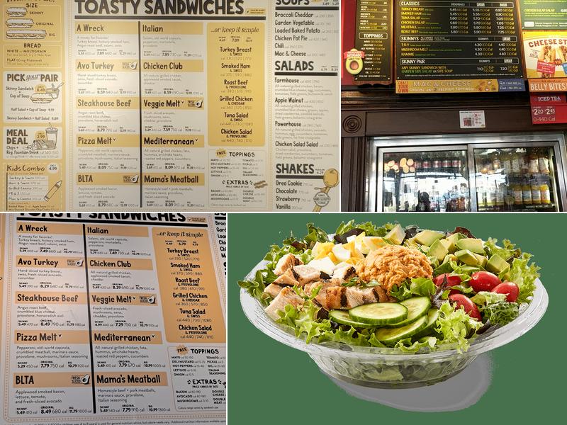 Potbelly Sandwich Shop Menu