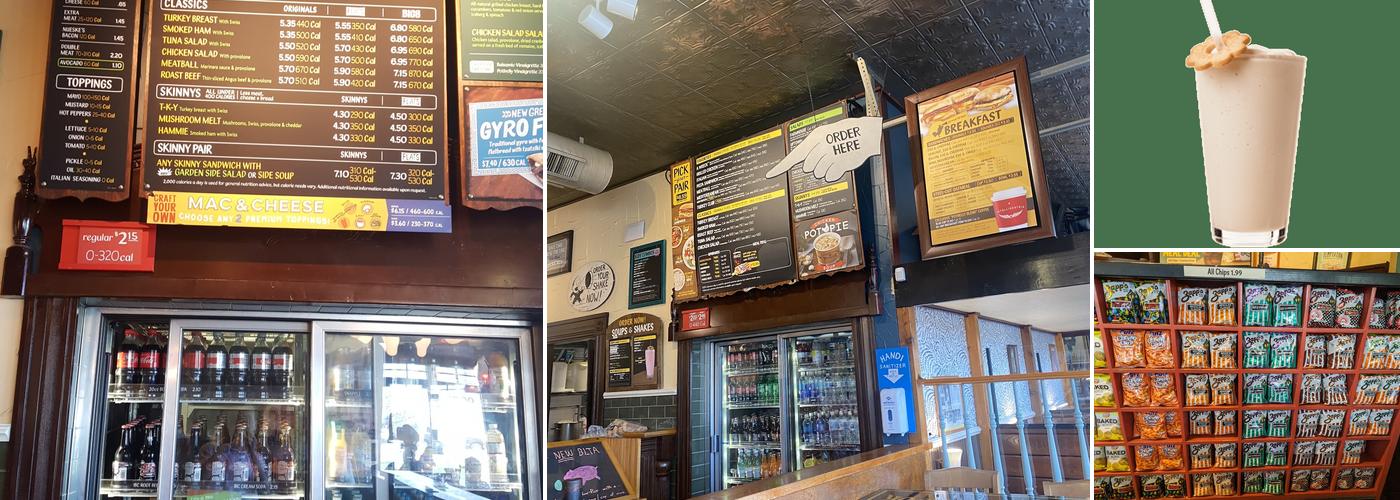 Potbelly Sandwich Shop Menu