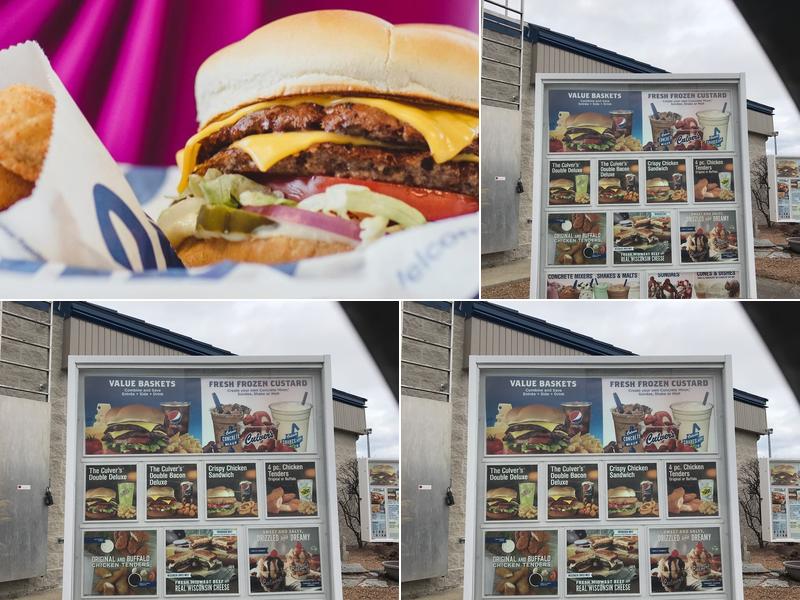 Culver’s Menu