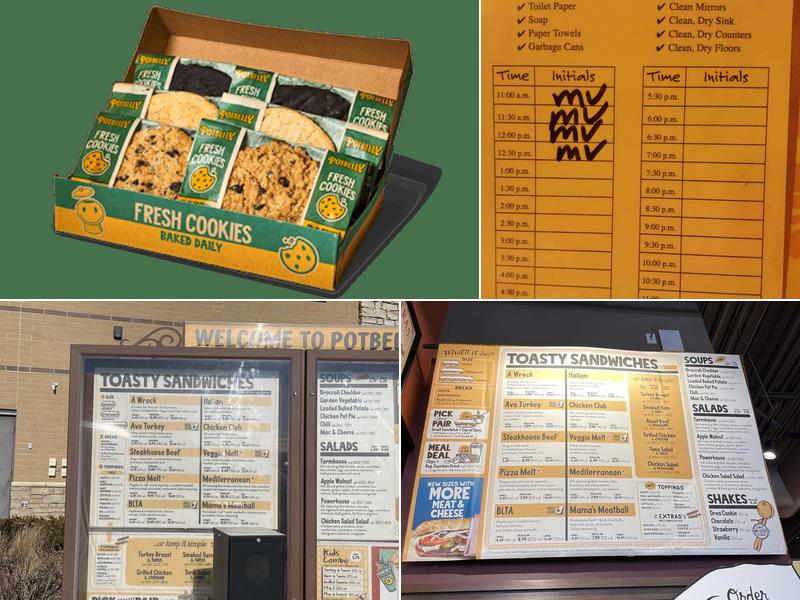 Potbelly Menu