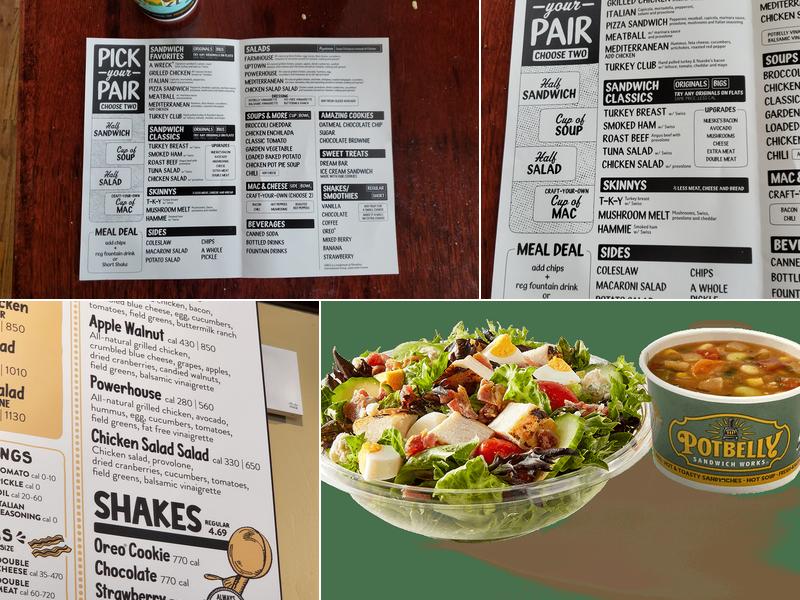 Potbelly Menu