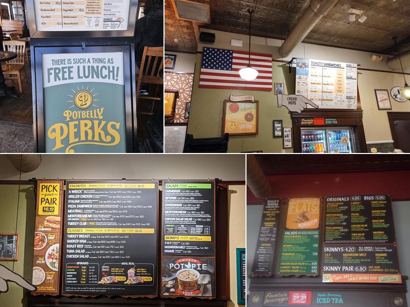Potbelly Menu