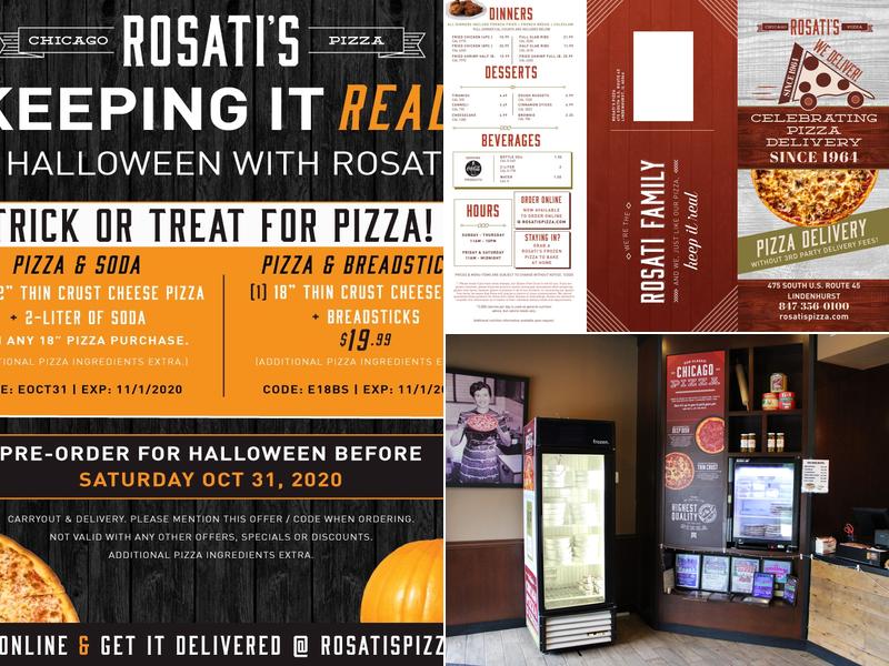 Rosati's Pizza Menu