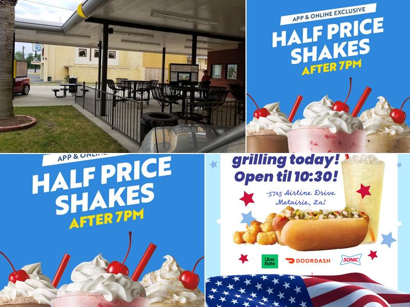 Sonic Drive-In 5725 Airline Dr, Metairie