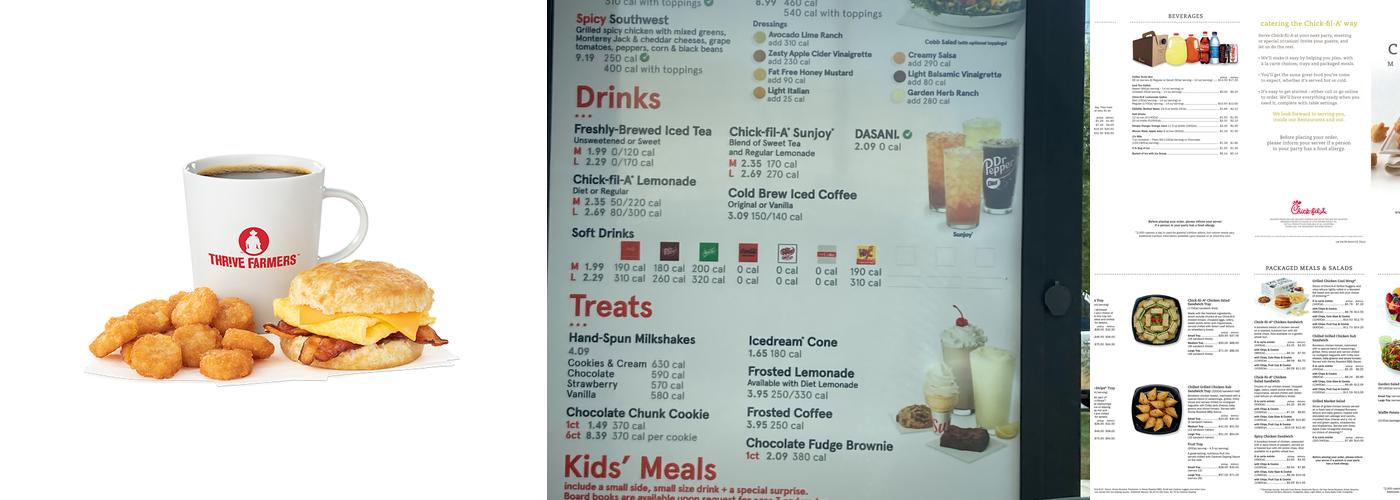 Chick-fil-A Menu