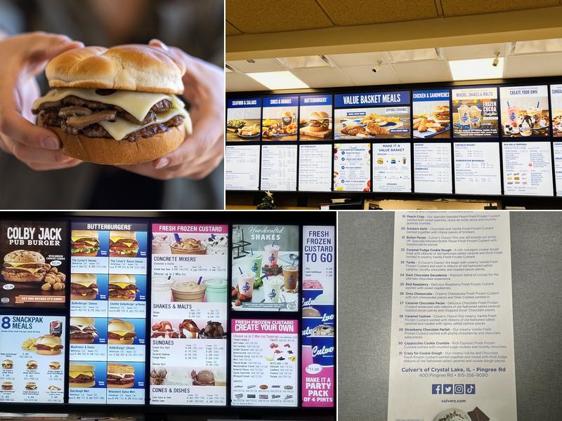 Culver’s Menu