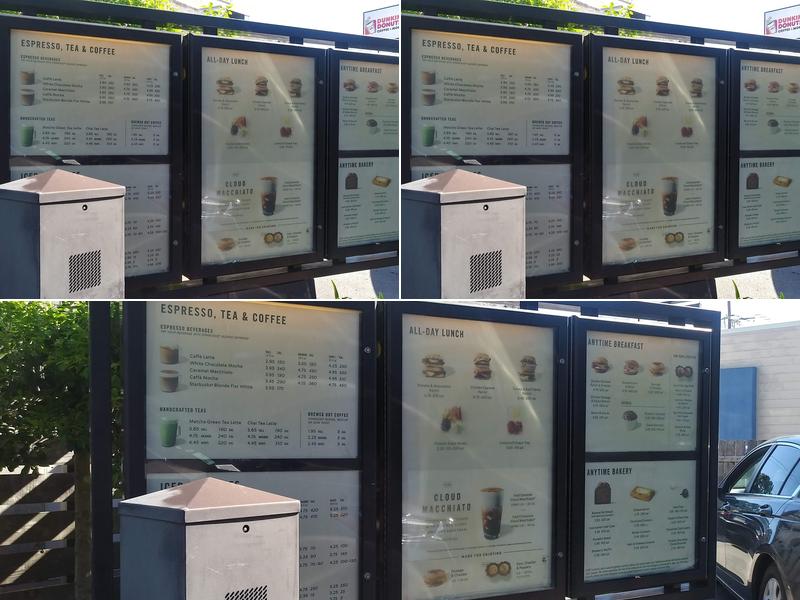 Starbucks Menu
