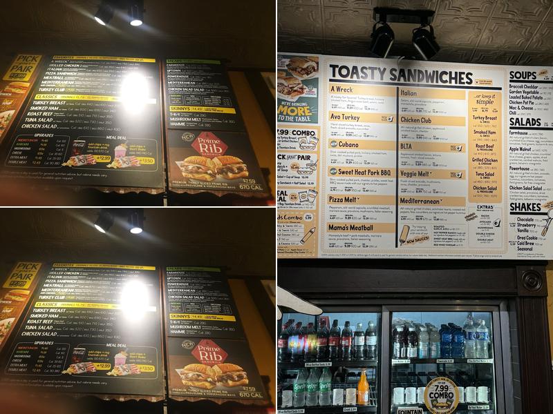Potbelly Menu