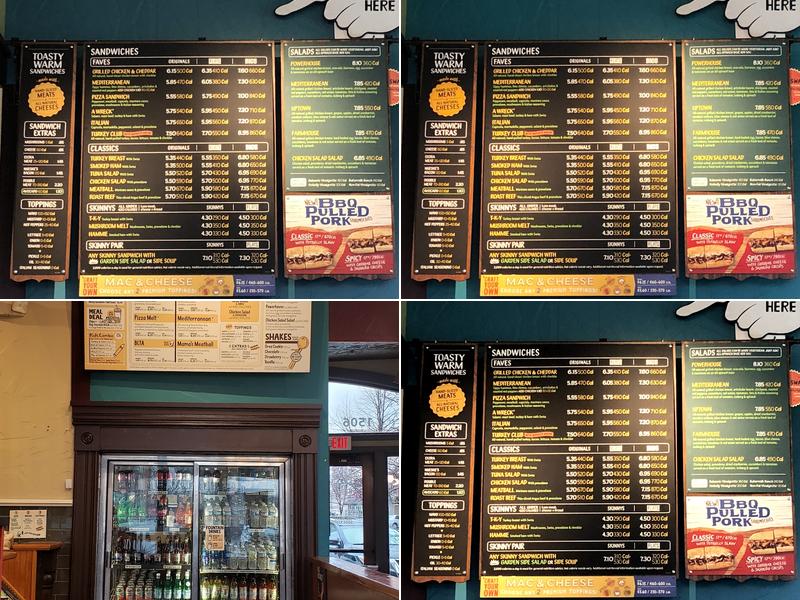 Potbelly Menu