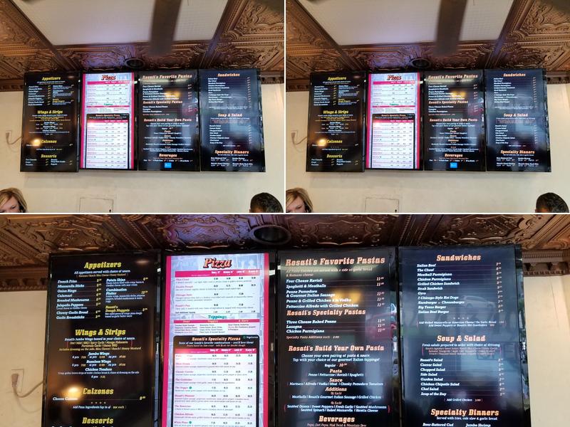 Rosati's Pizza Carpentersville Menu
