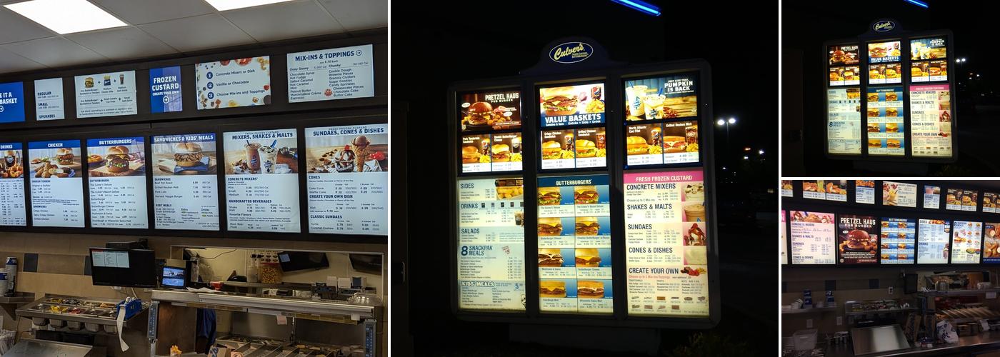 Culver’s Menu
