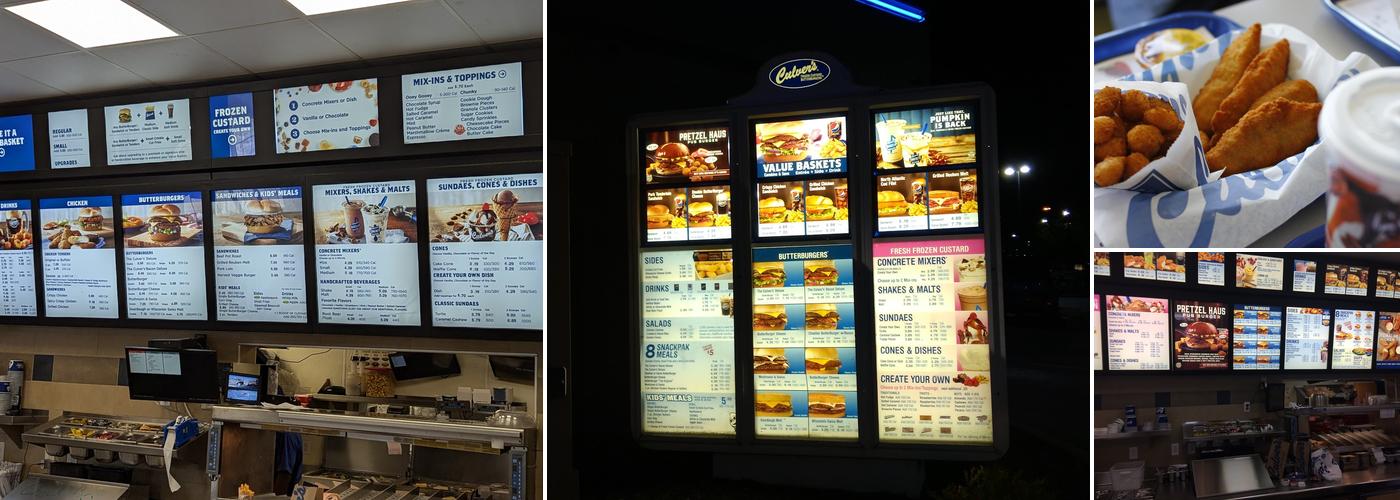 Culver’s Menu