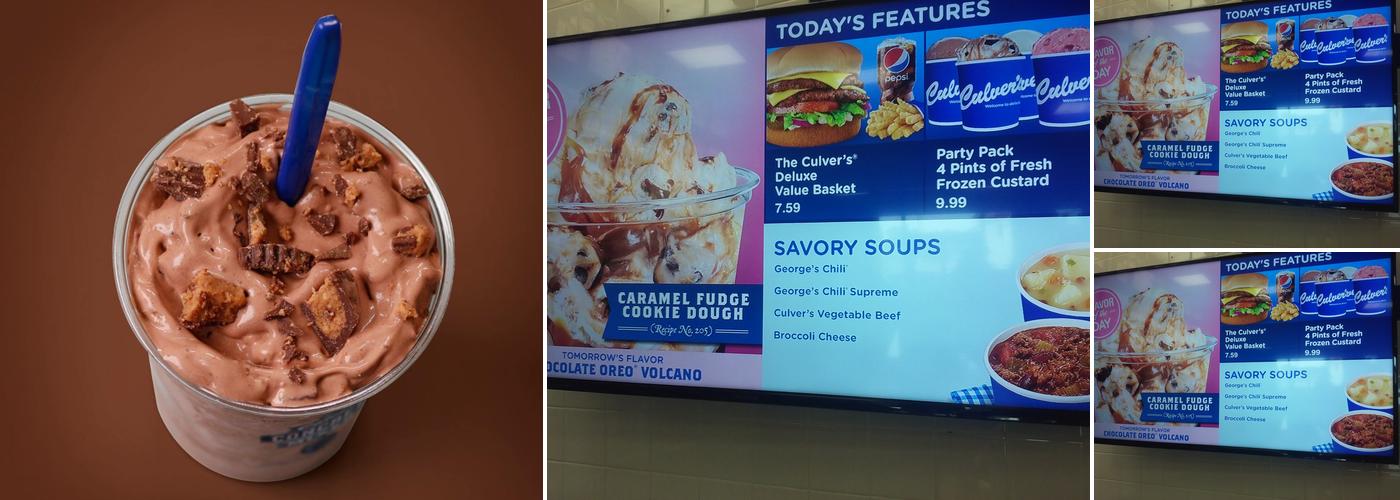 Culver’s Menu