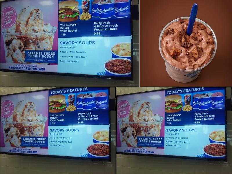 Culver’s Menu