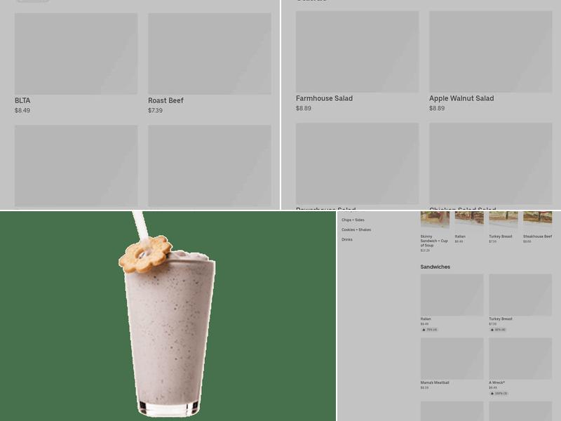 Potbelly Sandwich Shop Menu