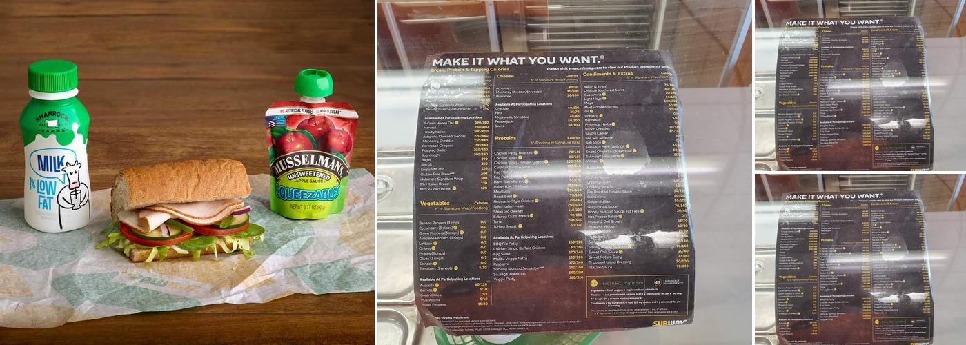 Subway Menu