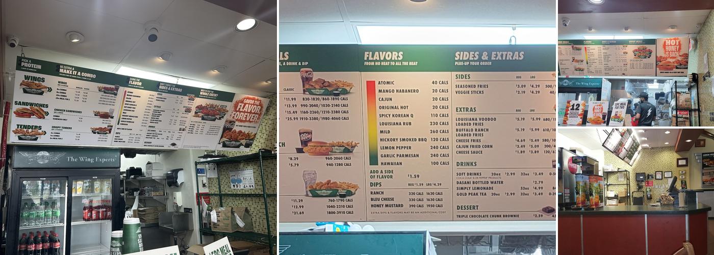 Wingstop Menu