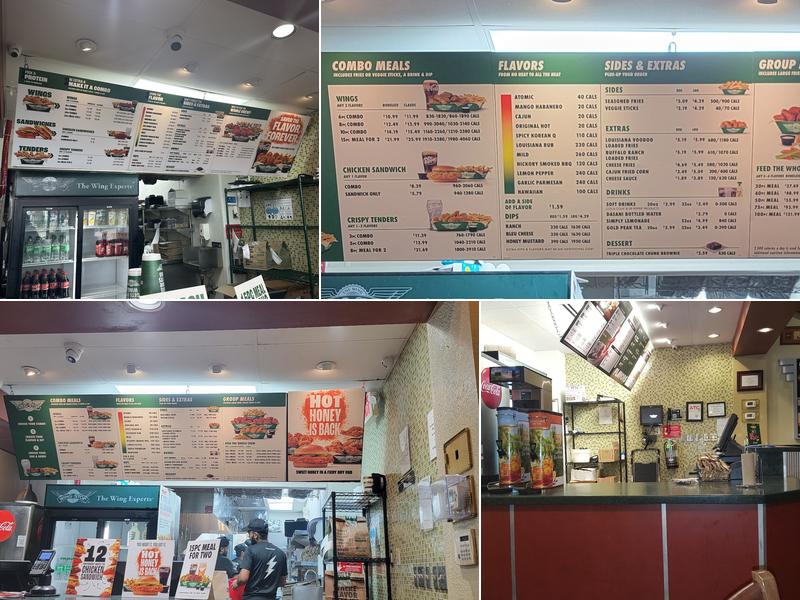 Wingstop Menu