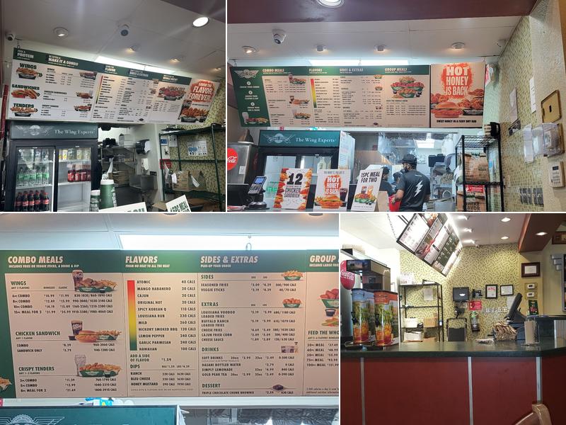 Wingstop Menu