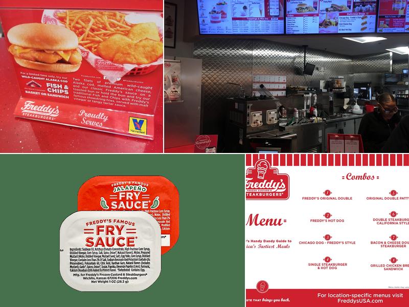Freddy's Frozen Custard & Steakburgers Menu