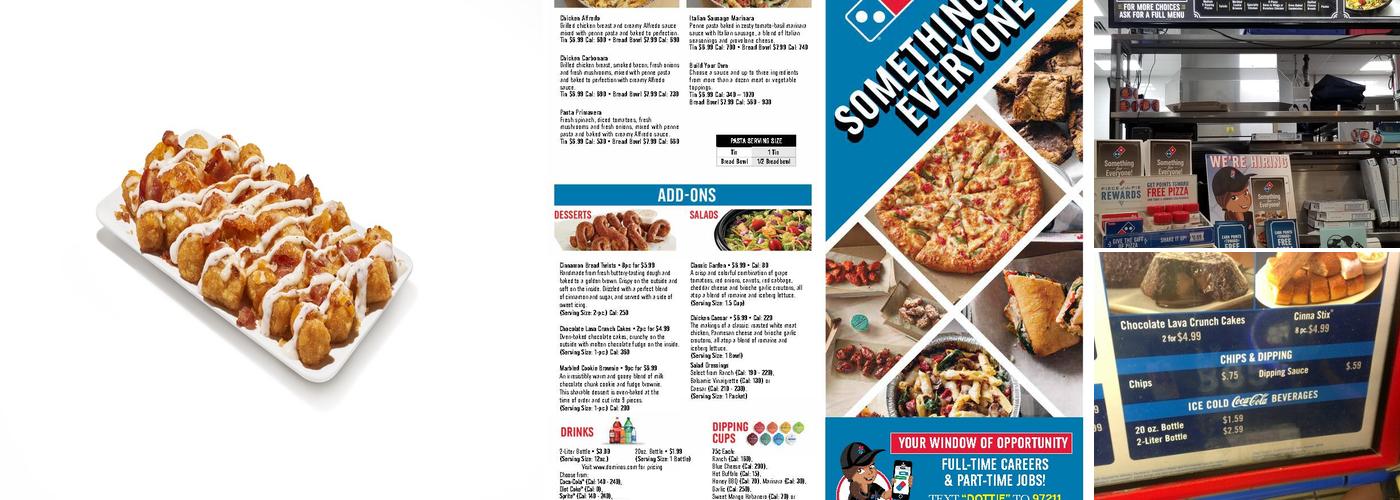 Domino's Pizza Menu