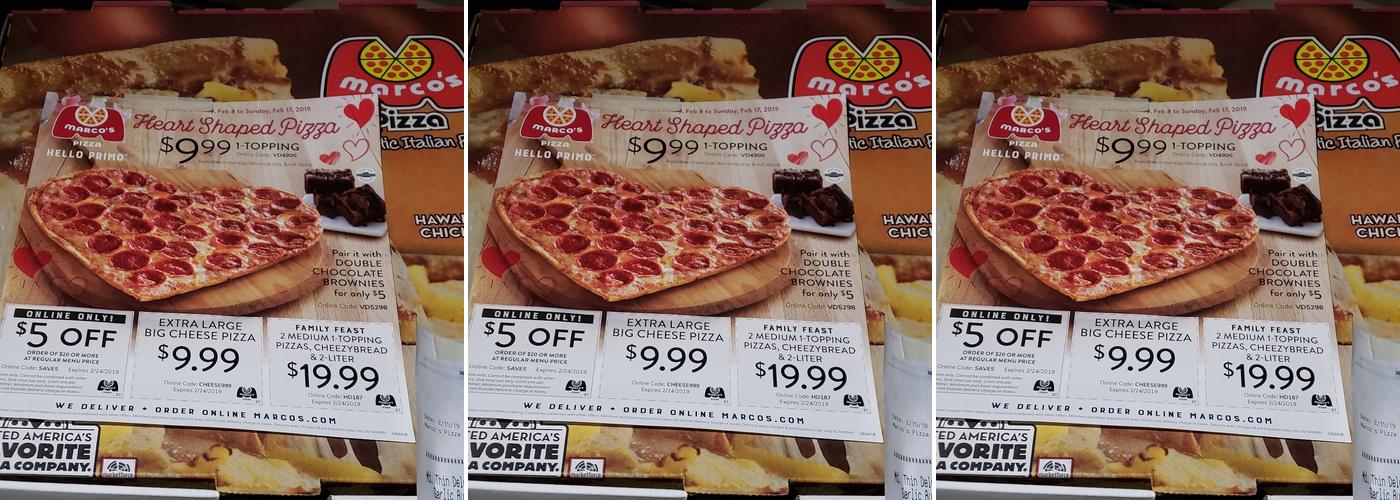 Marco's Pizza Menu