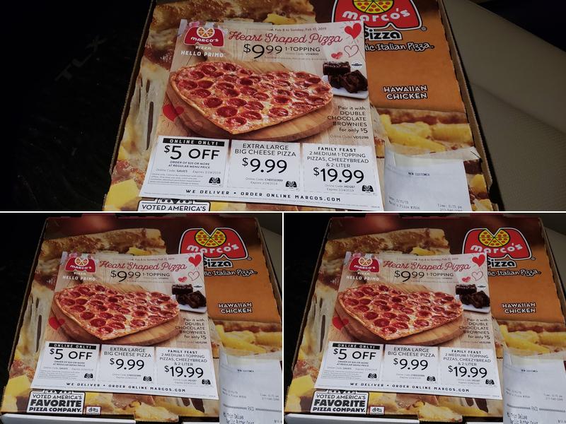 Marco's Pizza Menu