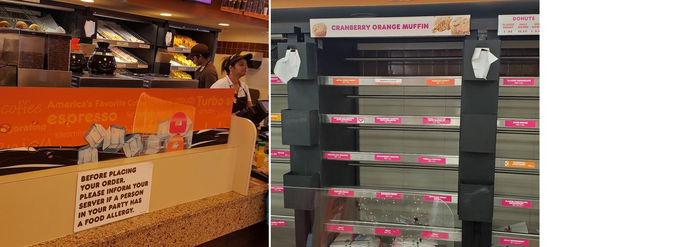 Dunkin' Menu