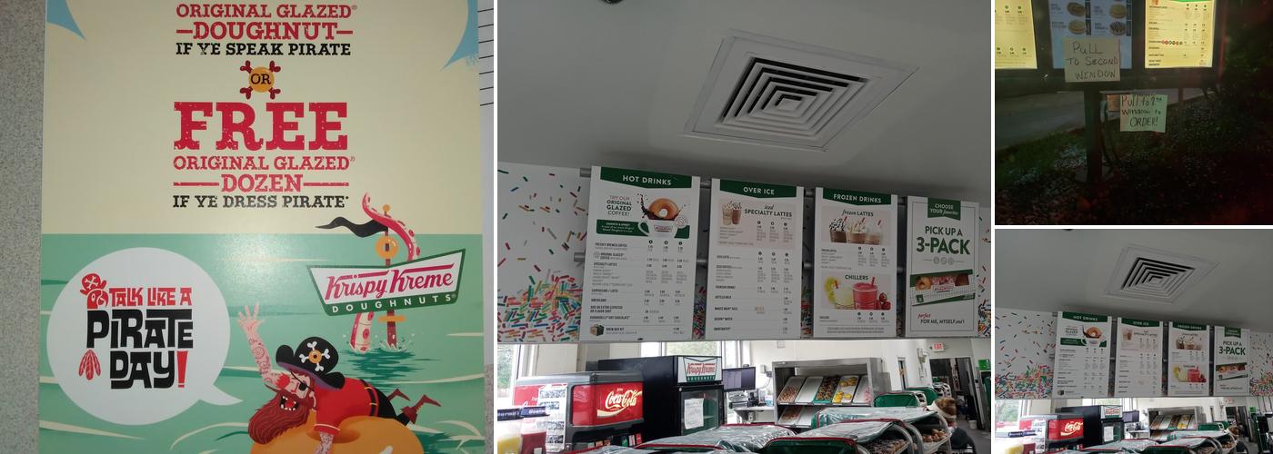 Krispy Kreme Menu