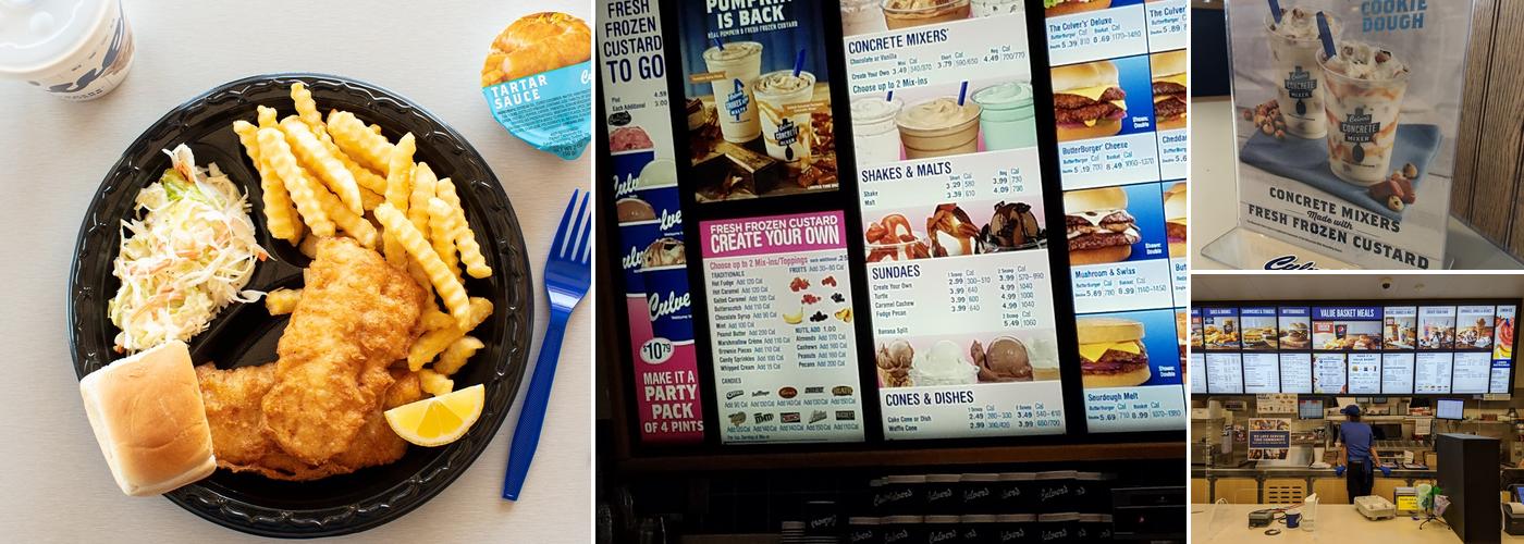 Culver’s Menu