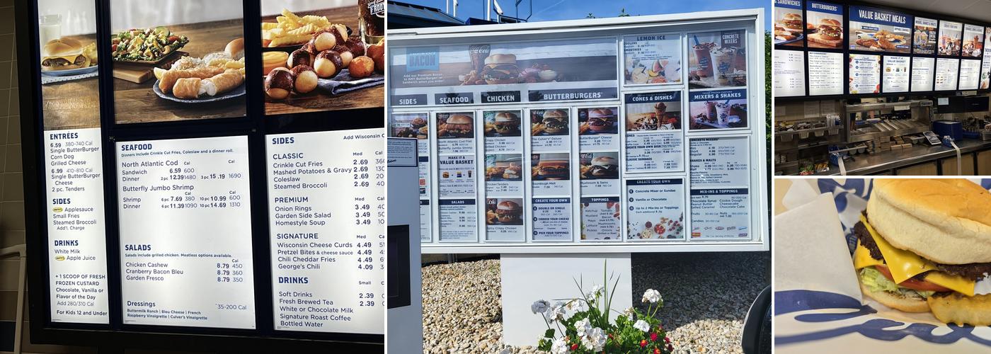 Culver’s Menu