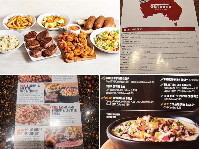 Outback Steakhouse Menu