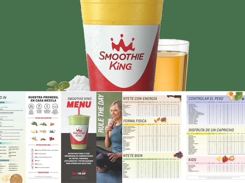 Smoothie King Menu