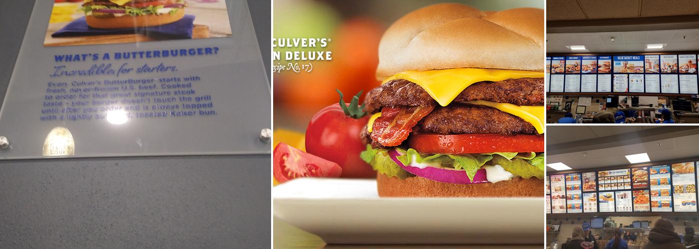 Culver’s Menu