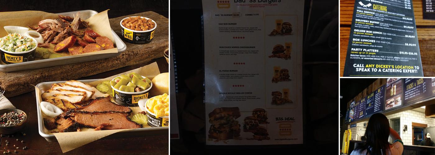 Dickey's Barbecue Pit Menu
