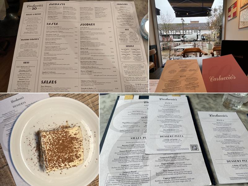 Carluccio's Menu