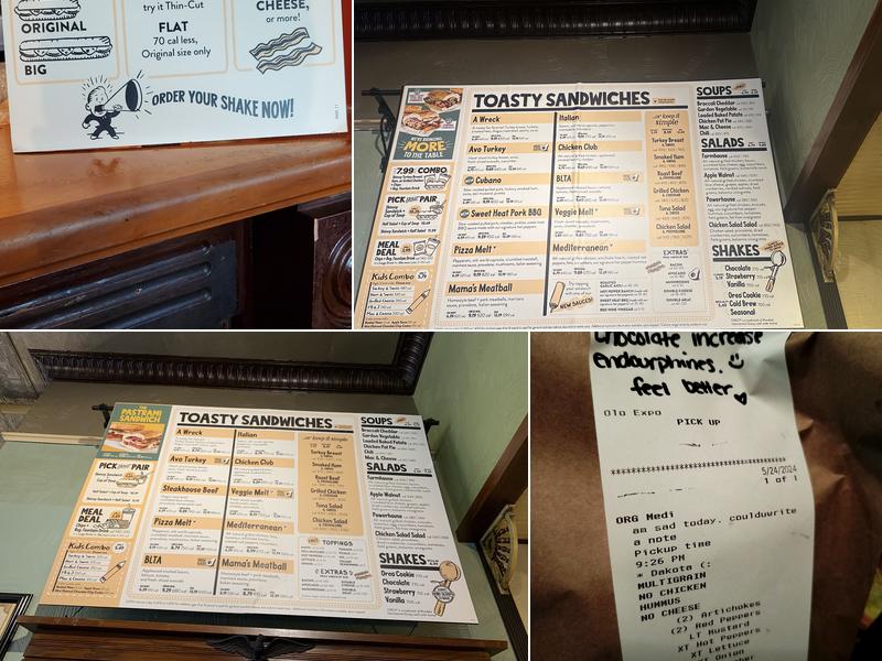 Potbelly Menu
