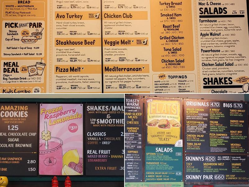 Potbelly Menu