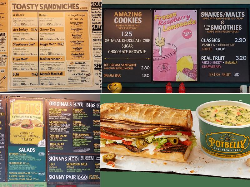 Potbelly Menu