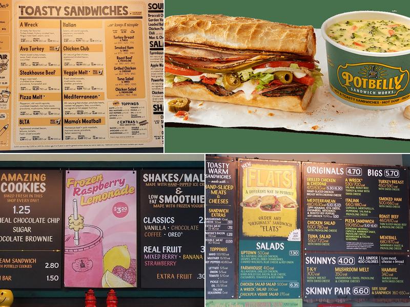 Potbelly Menu