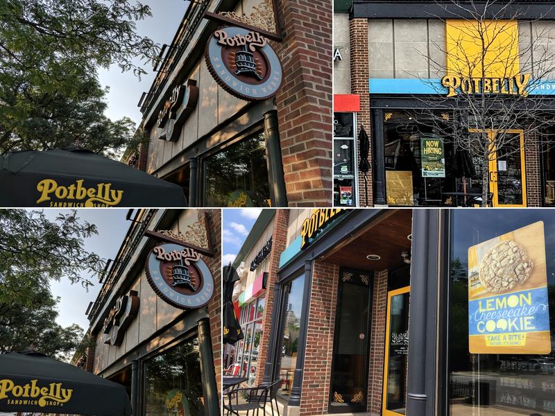 Potbelly 107 S NW Hwy #10, Park Ridge